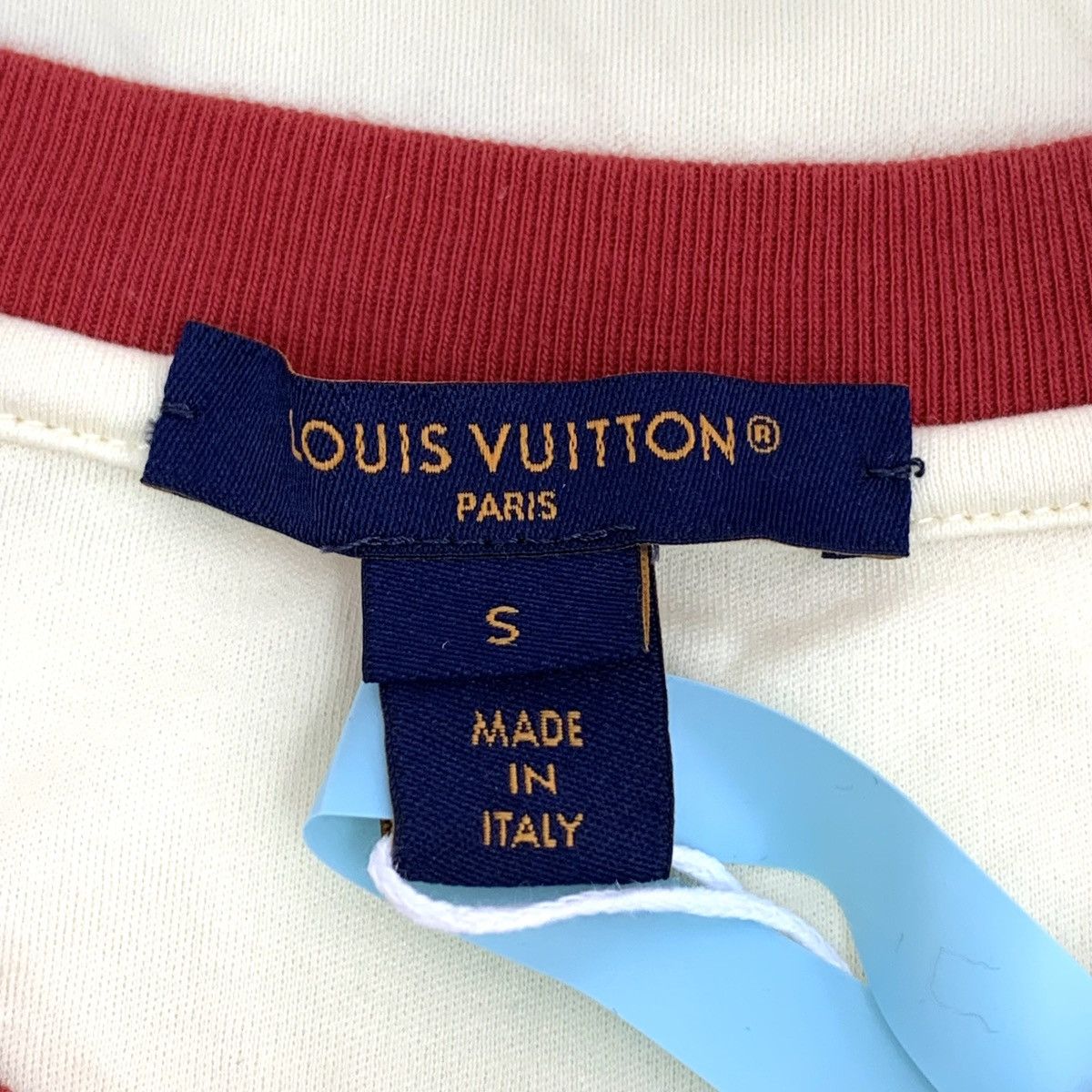 Louis Vuitton Louis Vuitton Logo Letter Print Short Sleeve T-Shirt K26WX Size S / US 4 / IT 40 - 5 Thumbnail