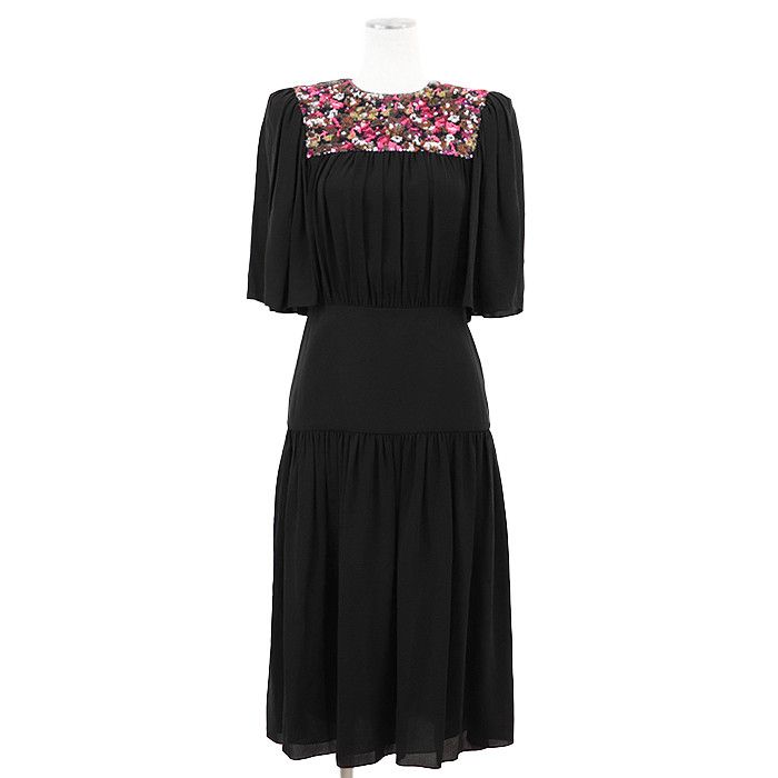 Louis Vuitton Louis Vuitton Louis Vuitton Silk Chiffon Dress Others Dresses DUTY FREE for USA Size ONE SIZE - 1 Thumbnail