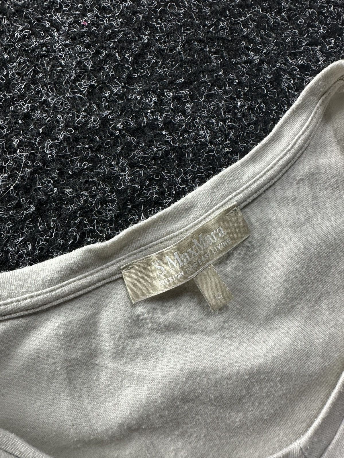 Max Mara × Weekend Max Mara 🚨Vintage RARE Max Mara weekend blank tee with logo LUXURY Size M / US 6-8 / IT 42-44 - 6 Thumbnail