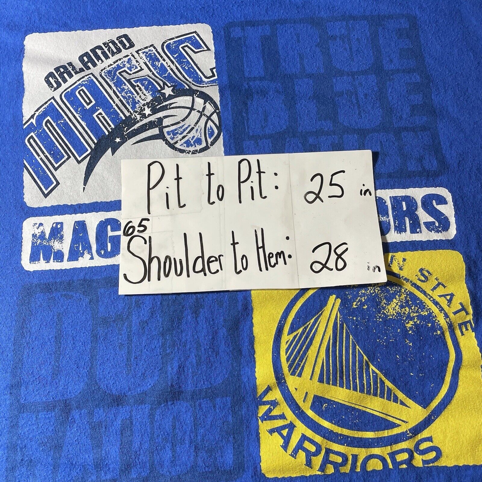 Other Enemy Ink Orlando Magic Vs Golden State Warriors 2XL T-Shirt Size US XXL / EU 58 / 5 - 11 Thumbnail