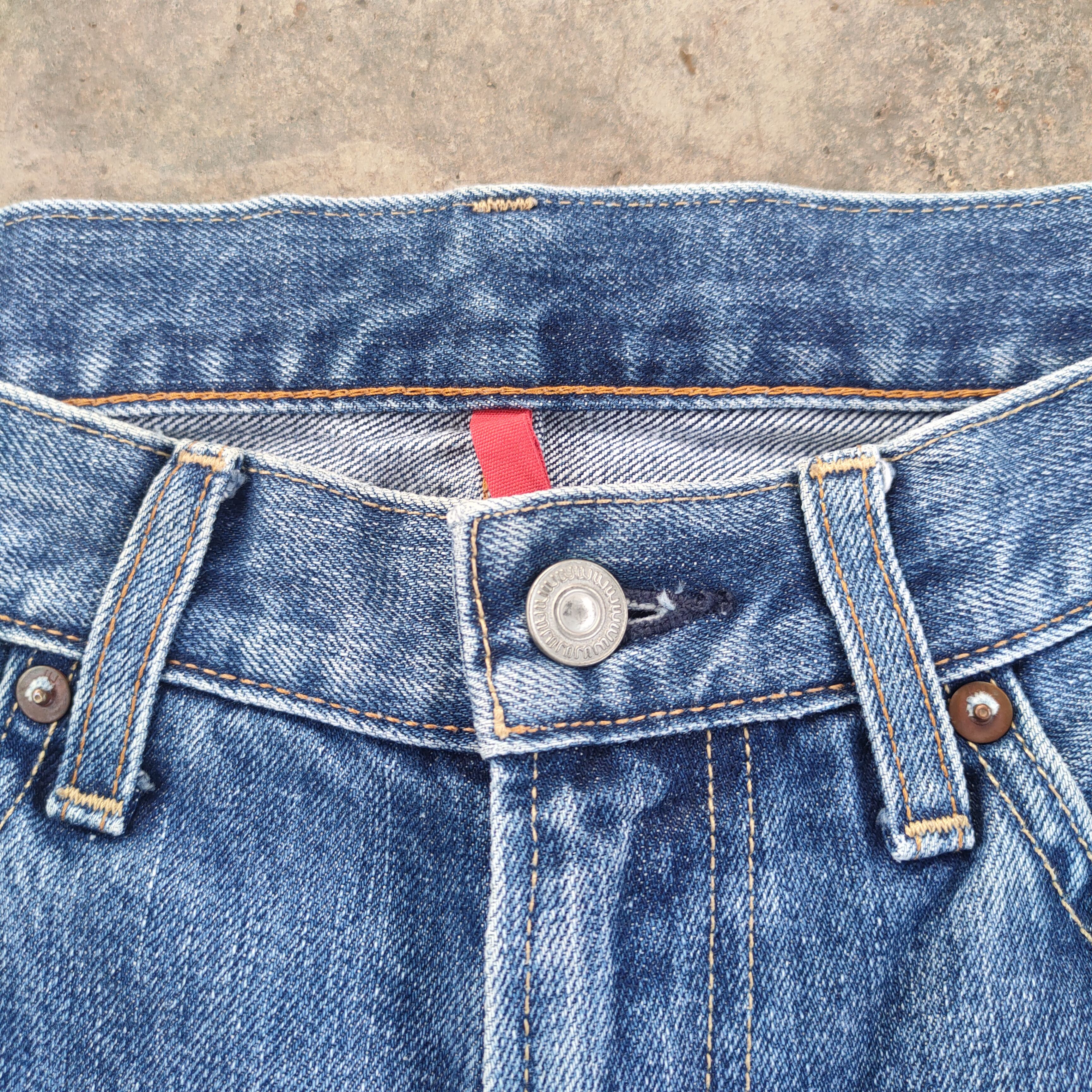 Japanese Brand W30 VINTAGE JAPANESE STRAIGHT FIT FADED RIPPED JEANS PANTS Size US 30 / EU 46 - 5 Thumbnail