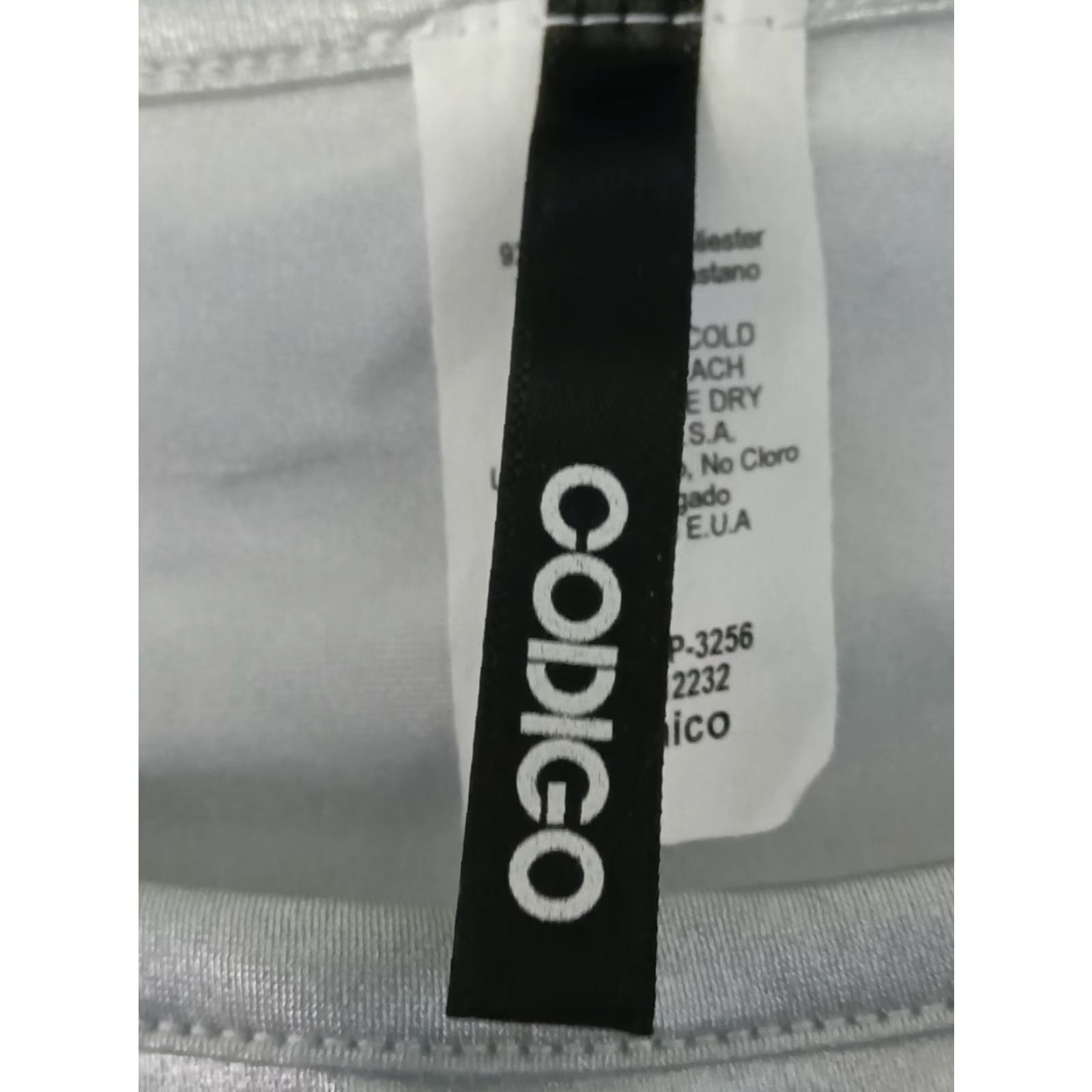 Vintage Codigo Silver Strappy 2 Piece Bathing Suit Bandeau Off Shoulder Ruffles Cheeky S Size S / US 4 / IT 40 - 5 Thumbnail