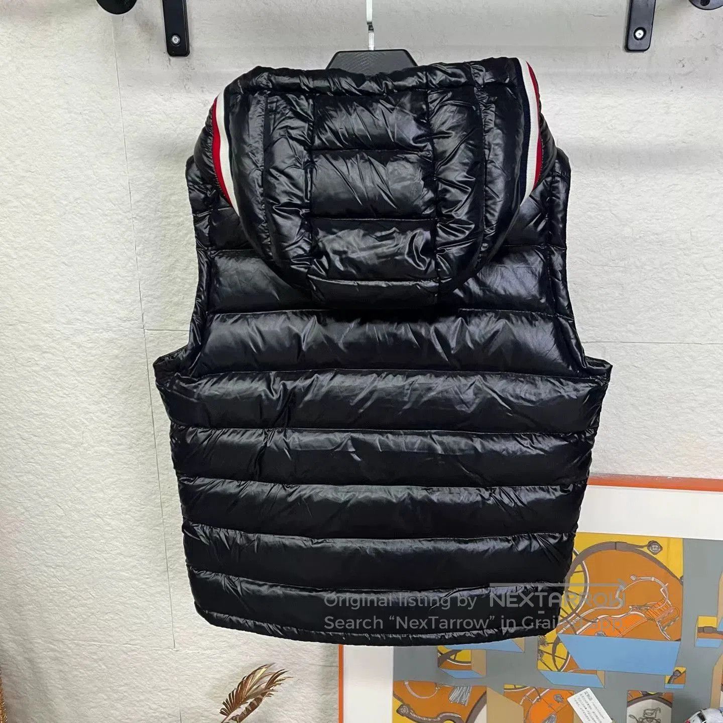 Moncler Moncler Striped Down Vest. Size M / US 6-8 / IT 42-44 - 2 Thumbnail