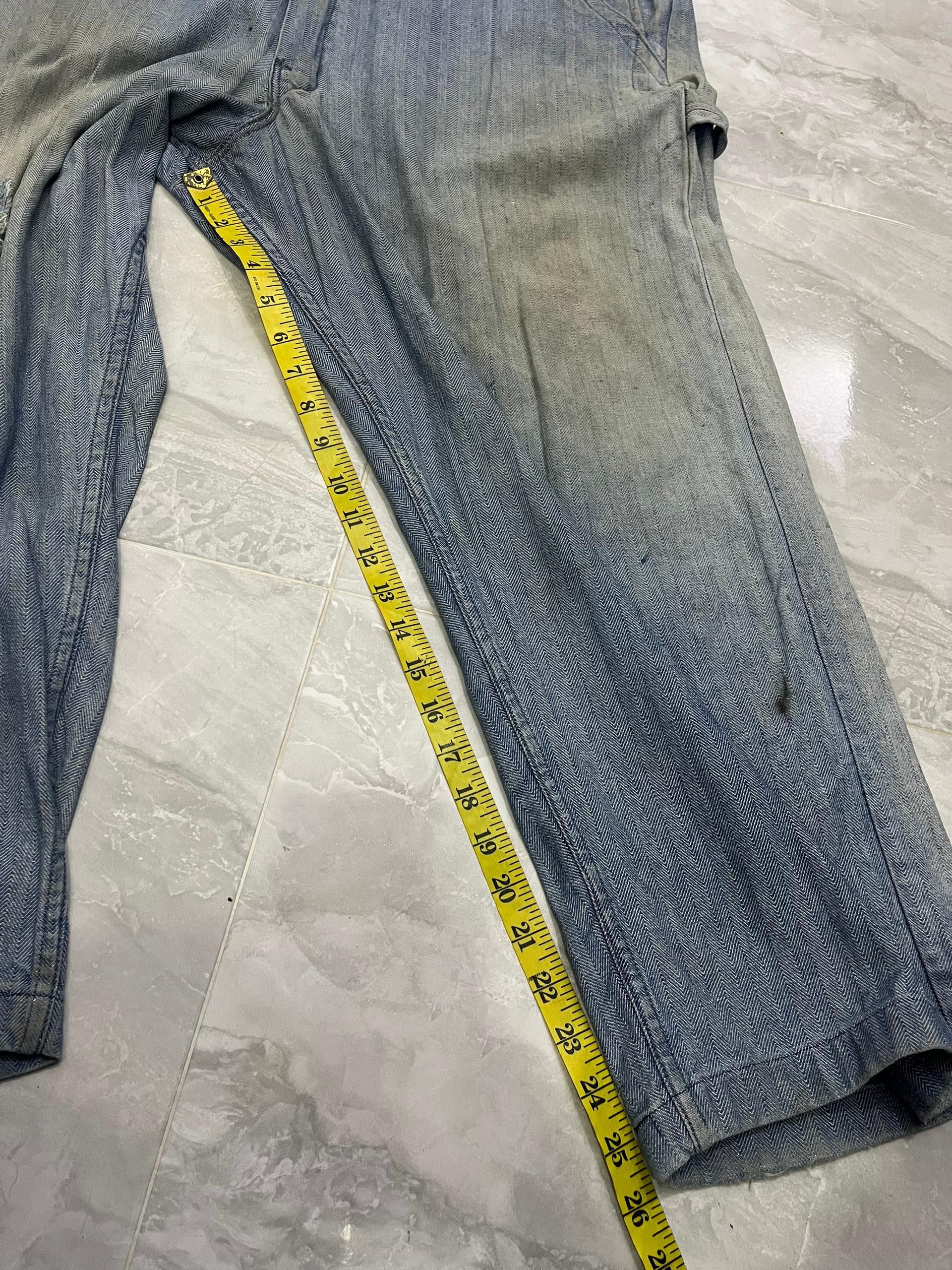 Dickies Vintage Dickies Herringbone Denim Coverall Size US 42 / EU 58 - 21 Thumbnail