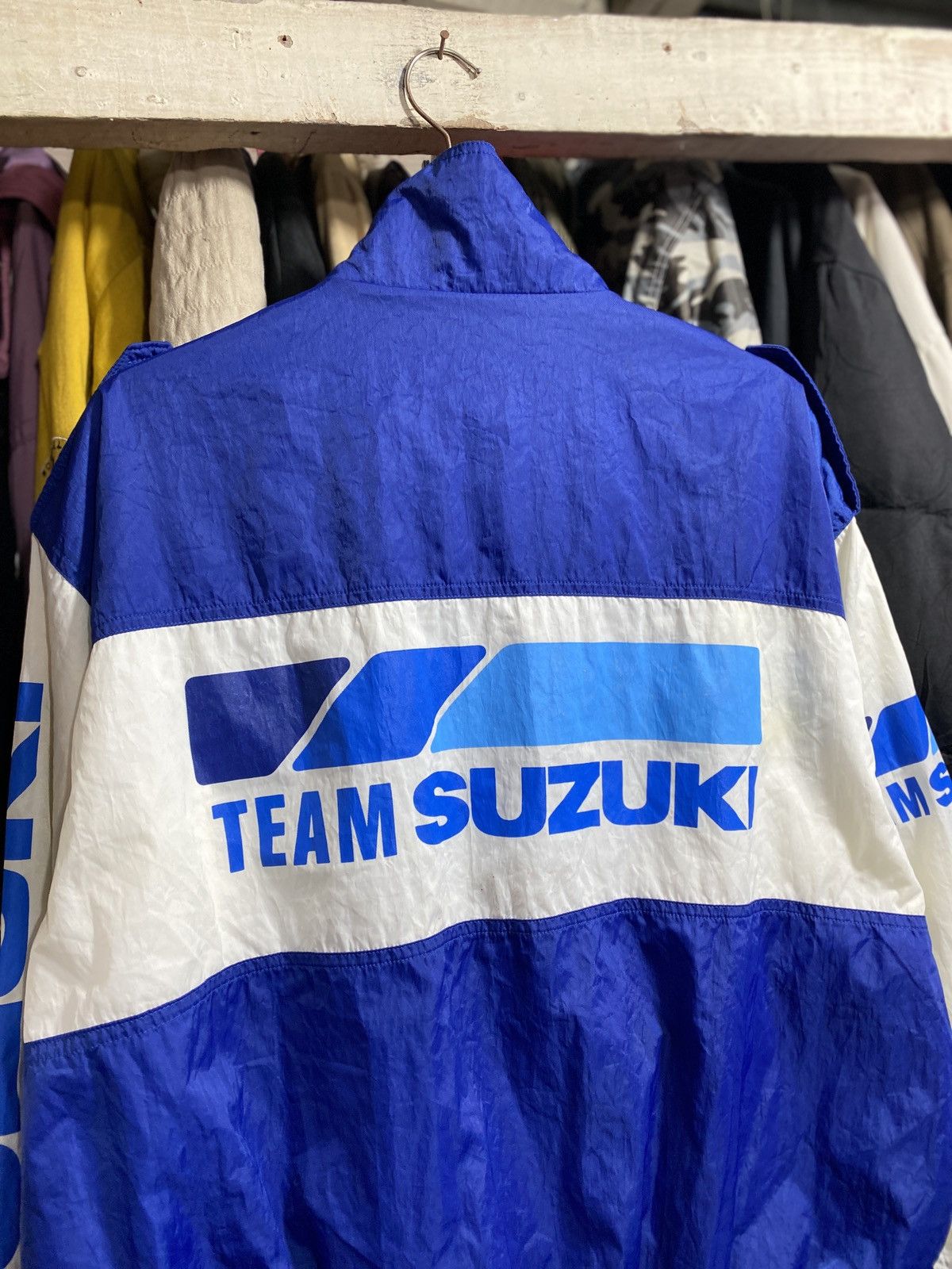 Gear for Sports Rare Vintage 90’s Suzuki Team Jacket Size US XL / EU 56 / 4 - 1 Thumbnail