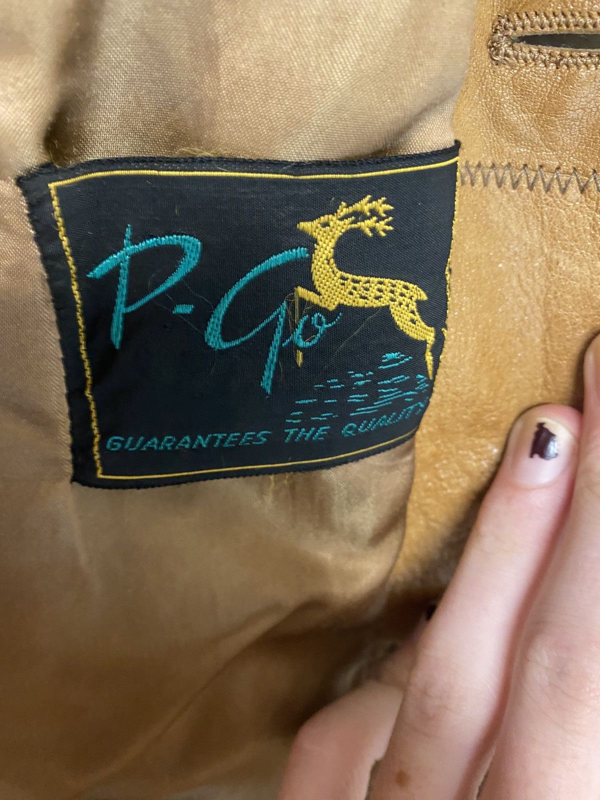 Other True Vintage Parisian Leather Jacket Size US L / EU 52-54 / 3 - 4 Thumbnail