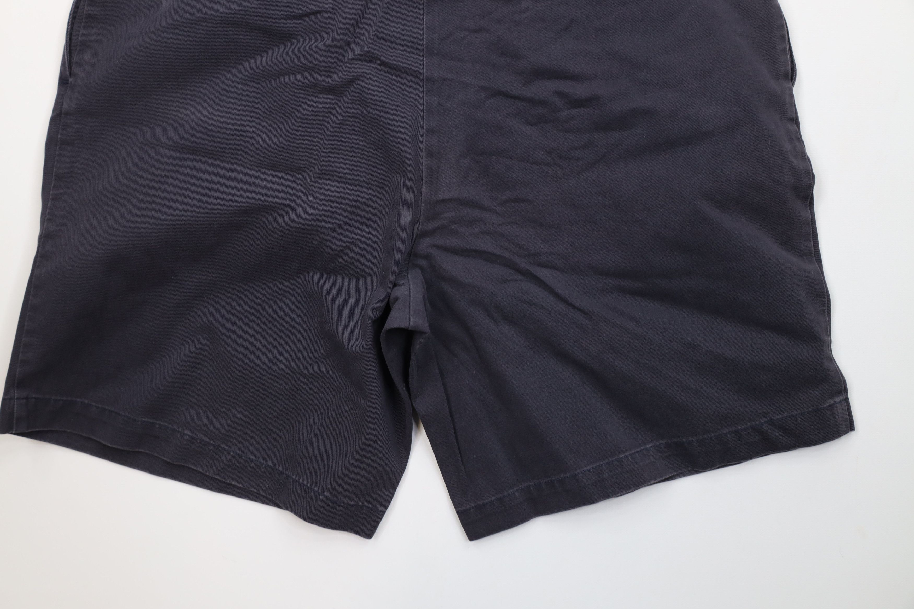 Ralph Lauren Vintage 90s Ralph Lauren Golf Chino Shorts Navy Blue Cotton Size US 36 / EU 52 - 13 Thumbnail