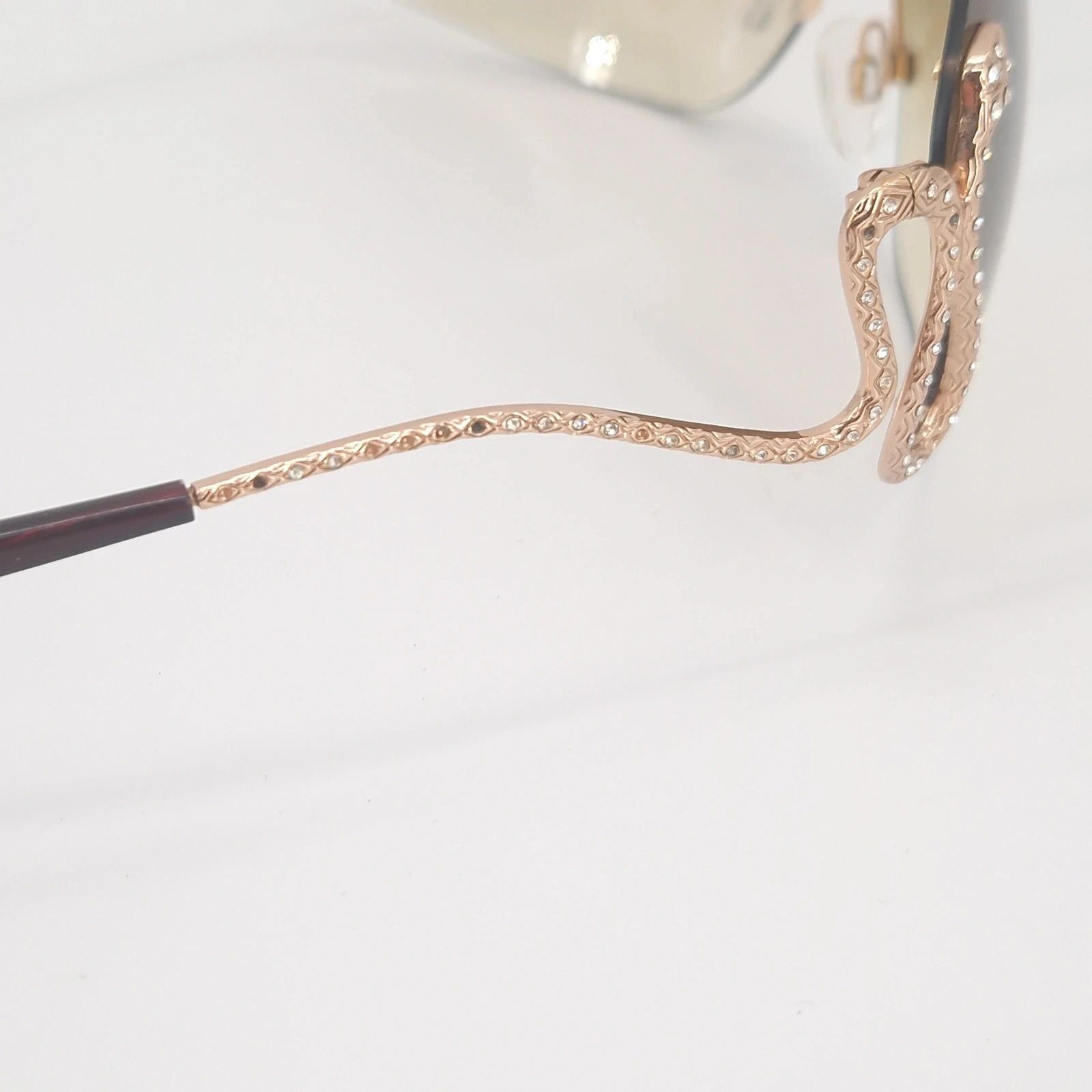 Roberto Cavalli Roberto Cavalli Rhinestone Snake Frames Sunglasses Size ONE SIZE - 6 Thumbnail