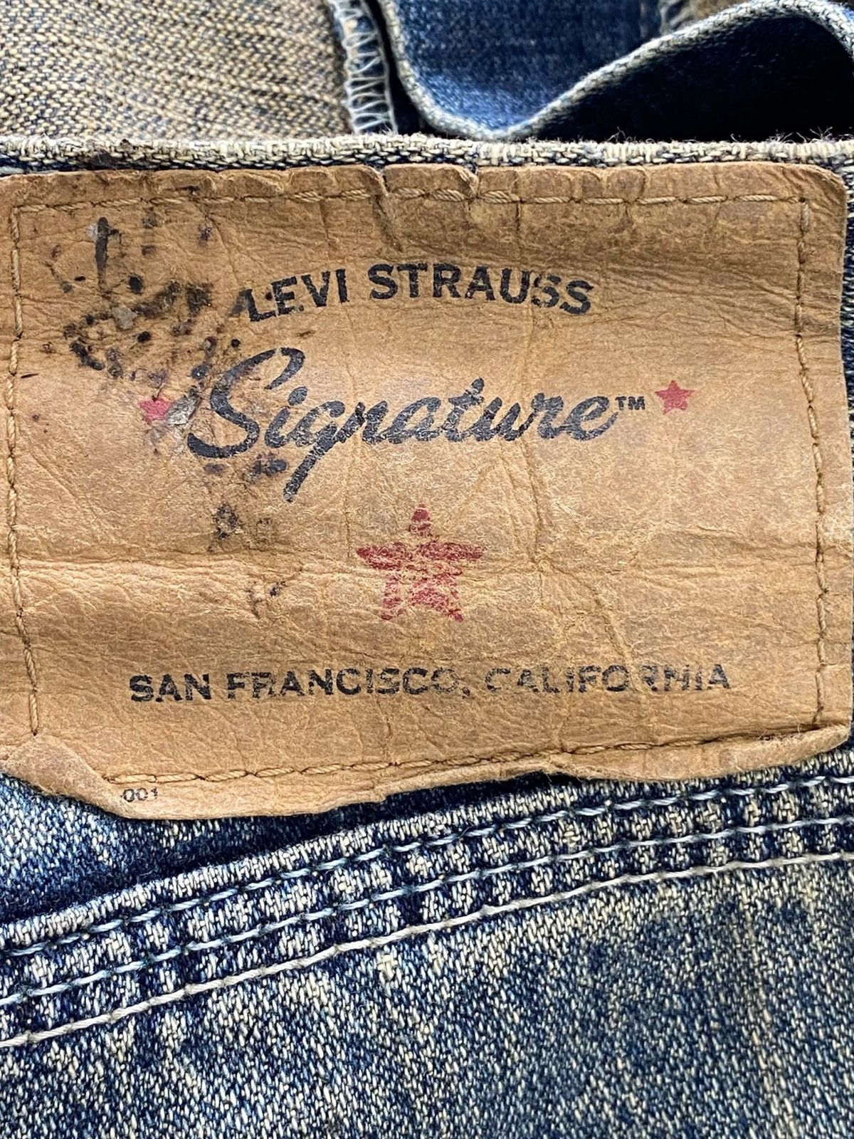 Levi's Y2K Levi's blue straight leg jeans distressed, faded jeans Size US 42 / EU 58 - 11 Thumbnail
