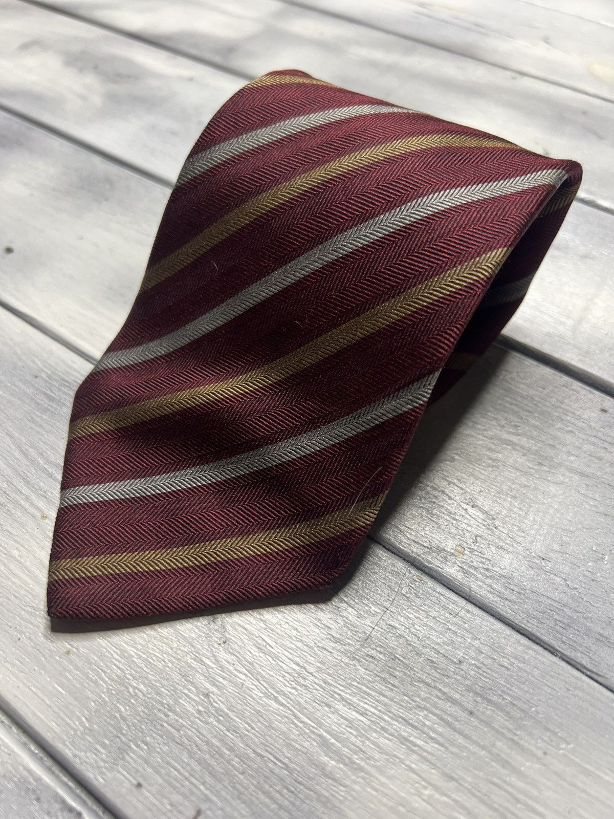 Burberry Rare Luxury Tie Burberry Vintage Size ONE SIZE - 1 Thumbnail