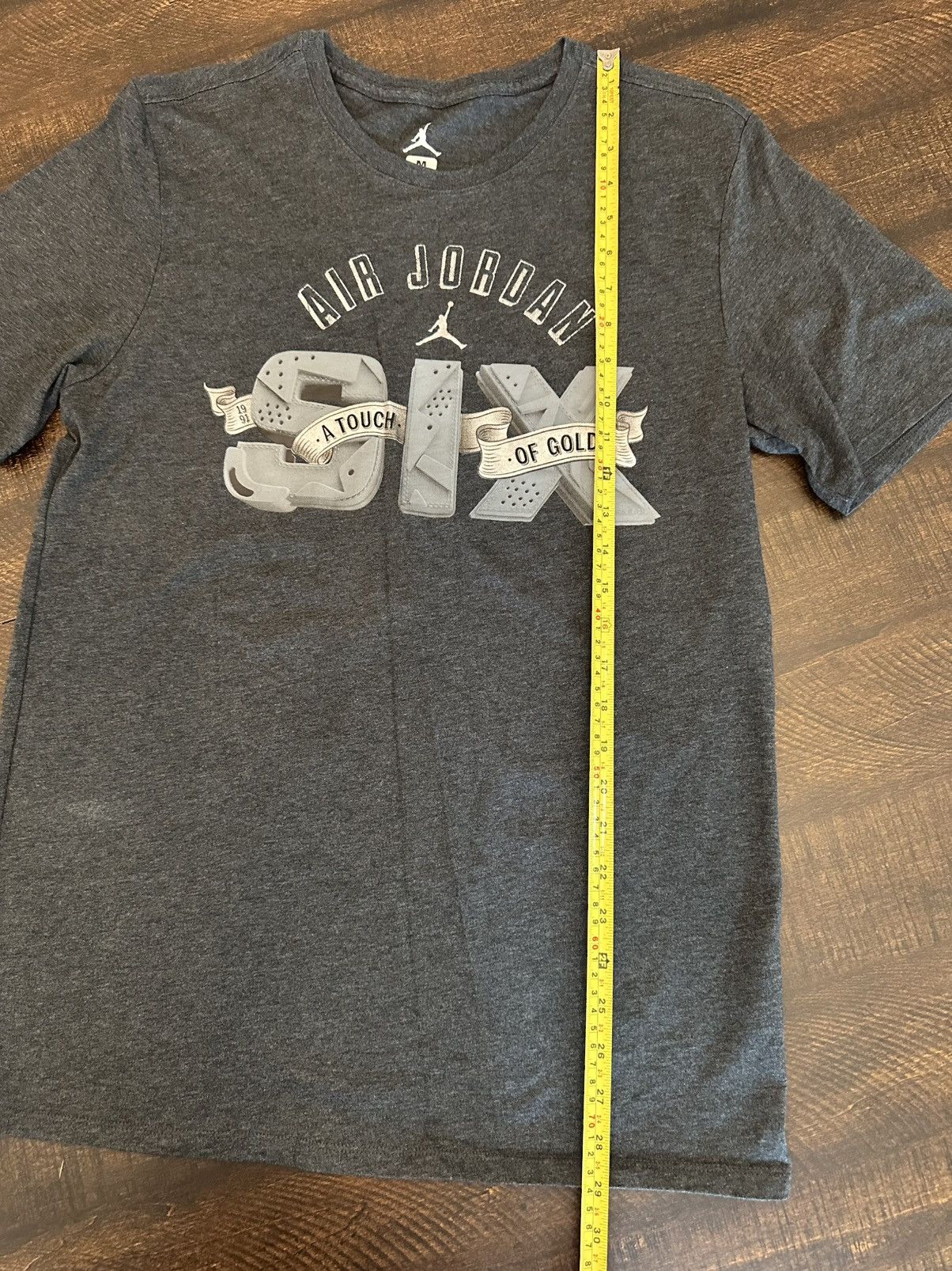 Nike NWOT Nike Air Jordan T-Shirt Touch of Gold-Size Medium Size US M / EU 48-50 / 2 - 3 Thumbnail