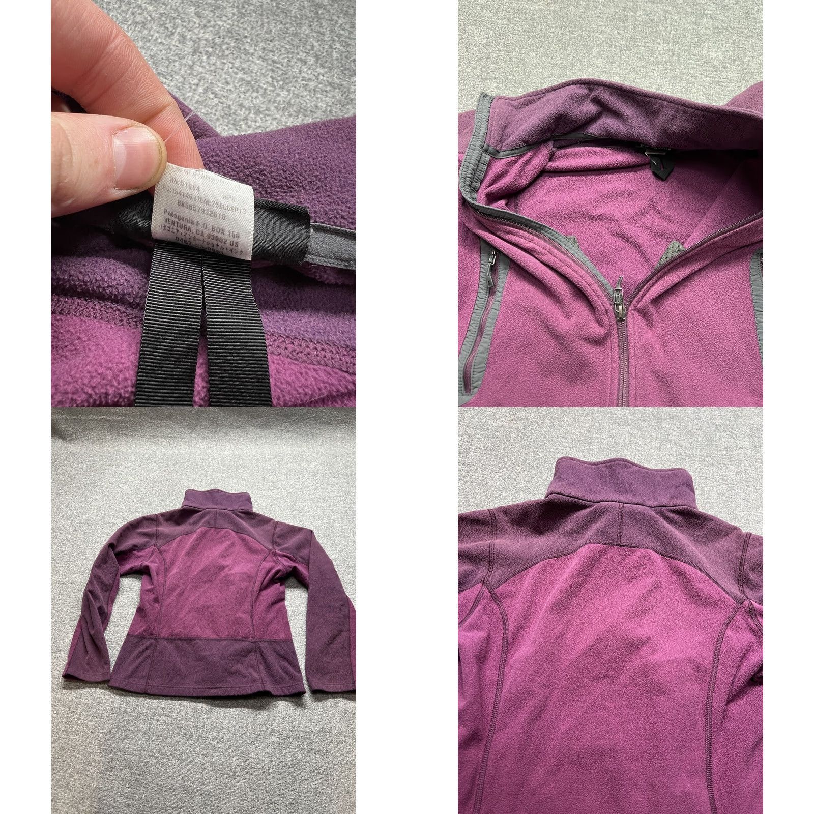 Patagonia Patagonia Jacket Women XS Fleece Full Zip Long Sleeve Pocket Purple Solid Jacket Modern Classic Women XS Size XS / US 0-2 / IT 36-38 - 8 Thumbnail