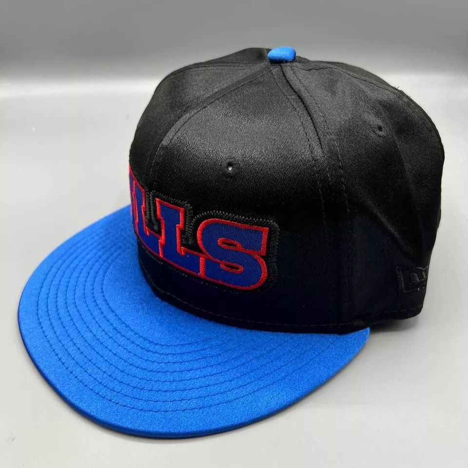 New Era Buffalo Bills Hat Men 7 59Fifty New Era NFL Fitted Hat Club Size ONE SIZE - 3 Thumbnail