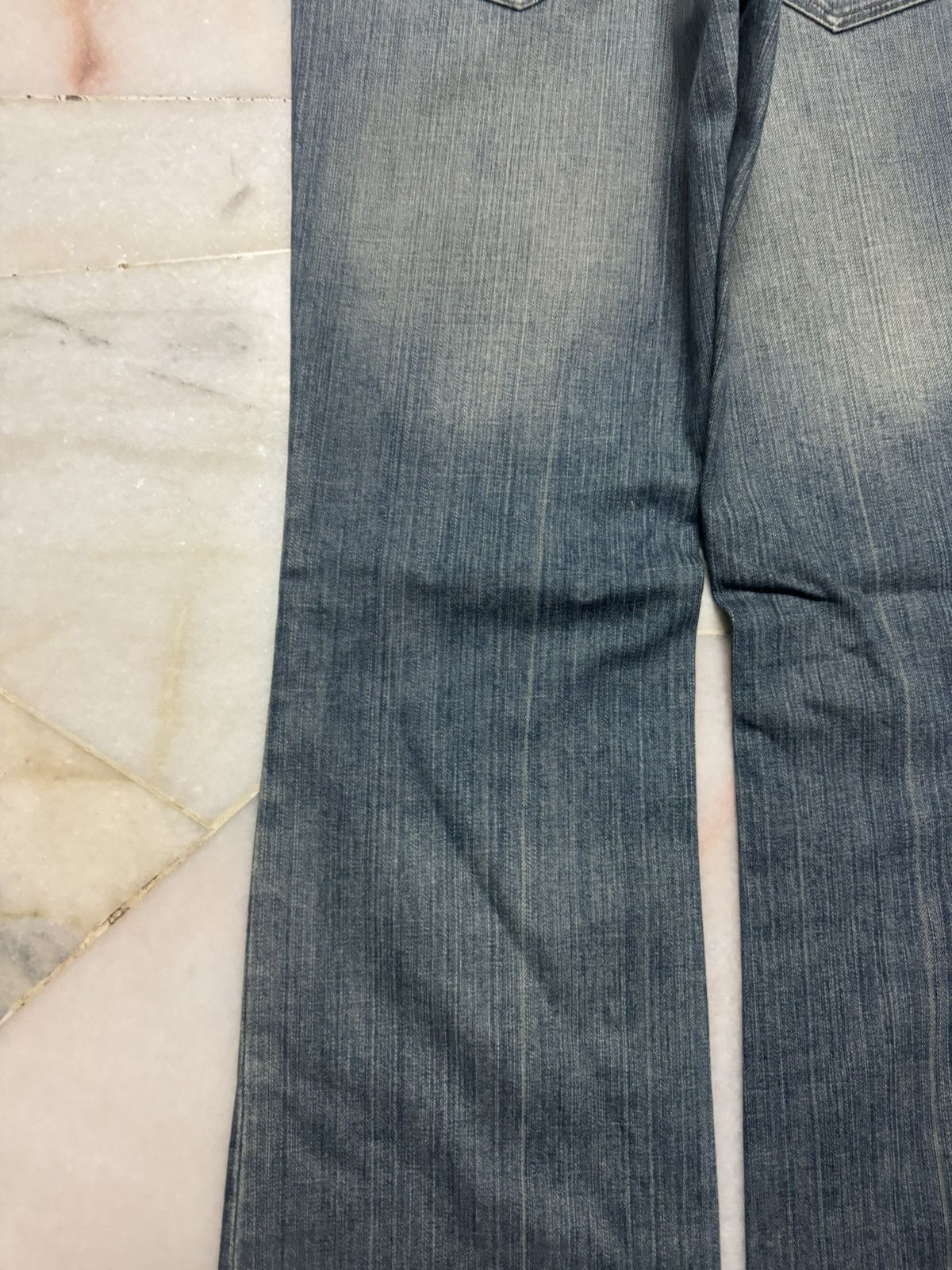 Japanese Brand 💥BOOTCUT💥JAPANESE TOPVALU RUSTY MUDWASH FLARED JEANS Size US 28 / EU 44 - 13 Thumbnail