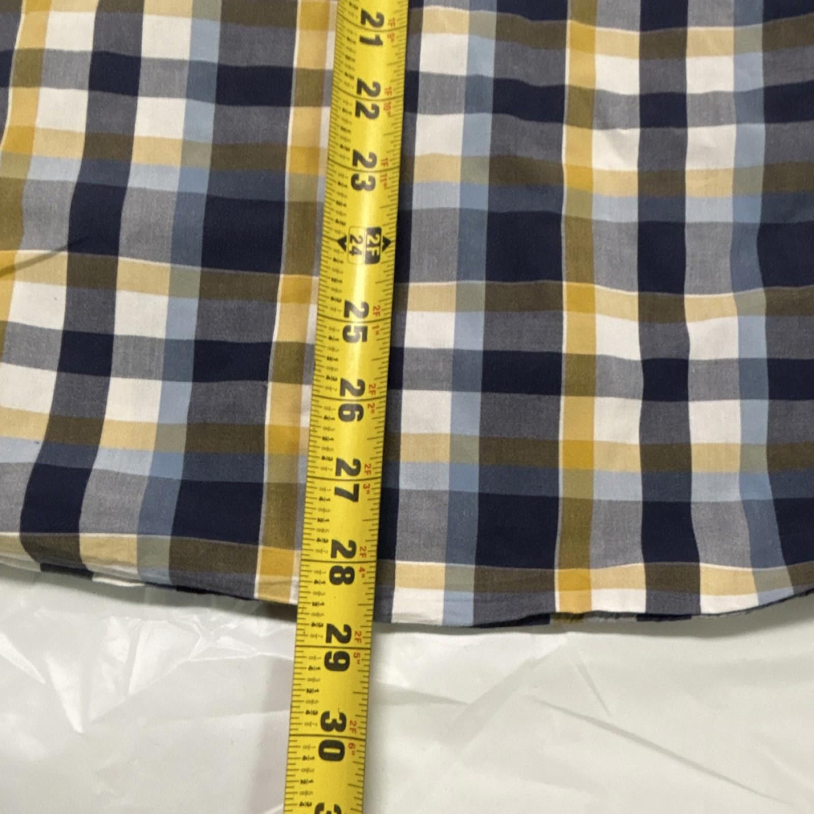 J.Crew J.CREW Flex Washed Slim Fit Plaid Button-Down Large Size US L / EU 52-54 / 3 - 6 Thumbnail
