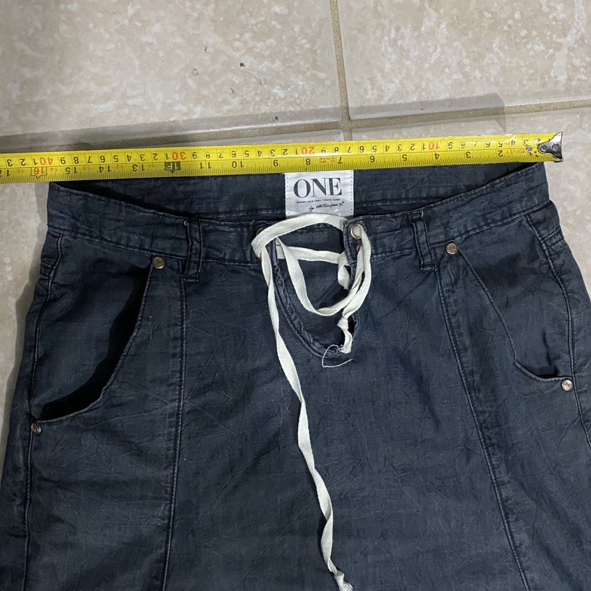 One Teaspoon NWOT Harem Denim Pants Size 32" / US 10 / IT 46 - 9 Thumbnail