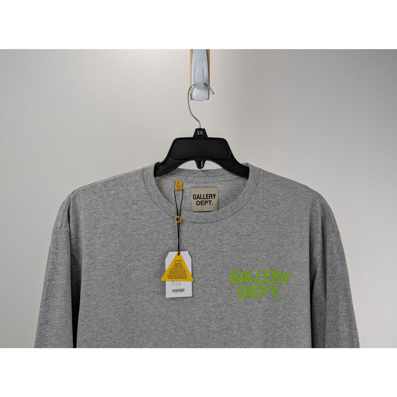 Gallery Dept. o1rshd1 Long Sleeve T-Shirt in Gray Size US XXL / EU 58 / 5 - 3 Thumbnail