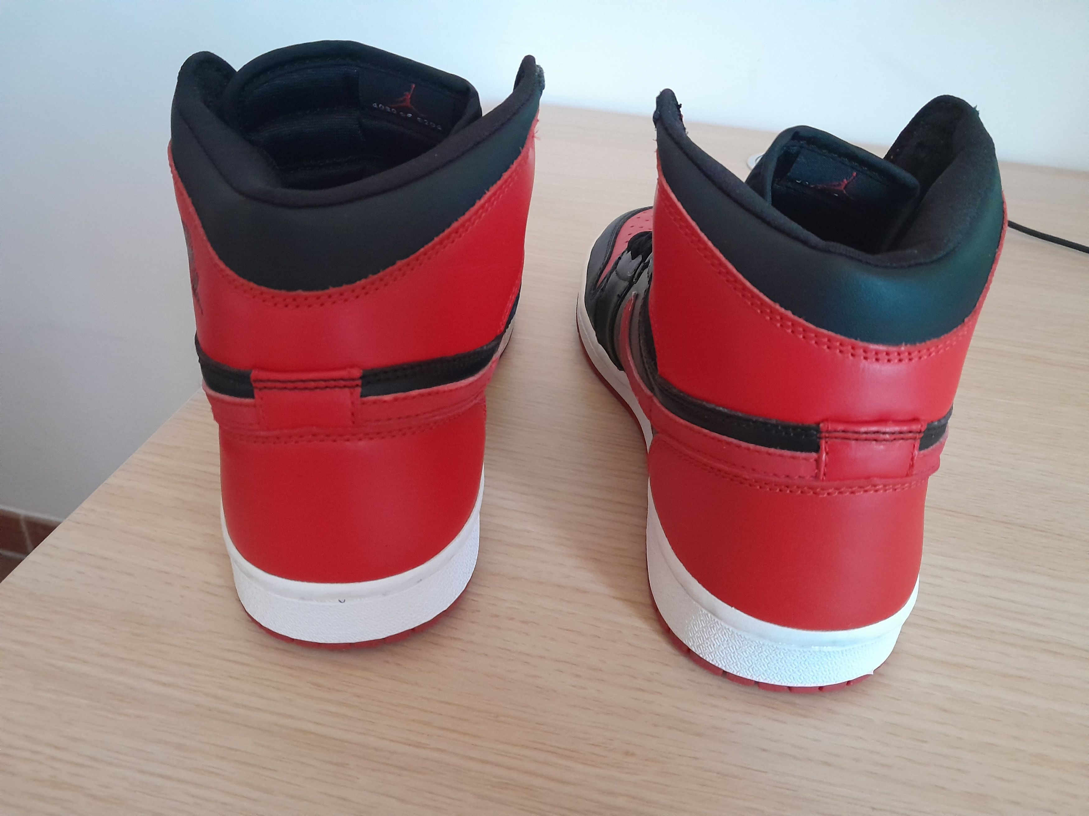 Nike Nike Jordan 1 Retro Bred 2001 Size US 8 / EU 41 - 4 Thumbnail