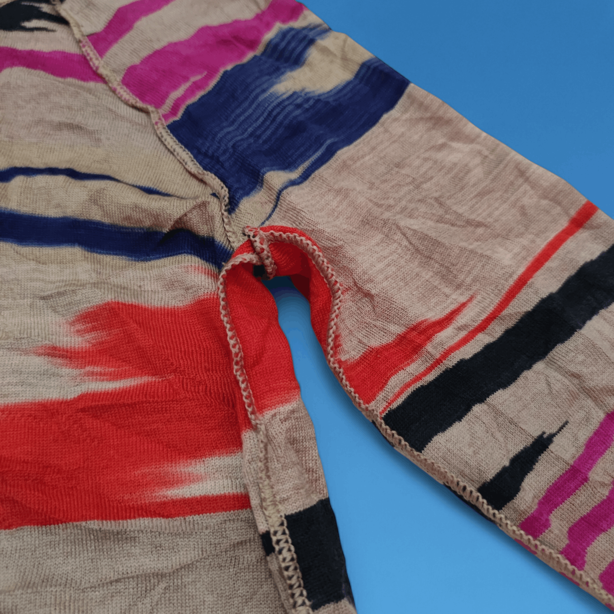 Missoni Rare!! Missoni Nice Design Wool Zip Hoodie Size M / US 6-8 / IT 42-44 - 5 Thumbnail