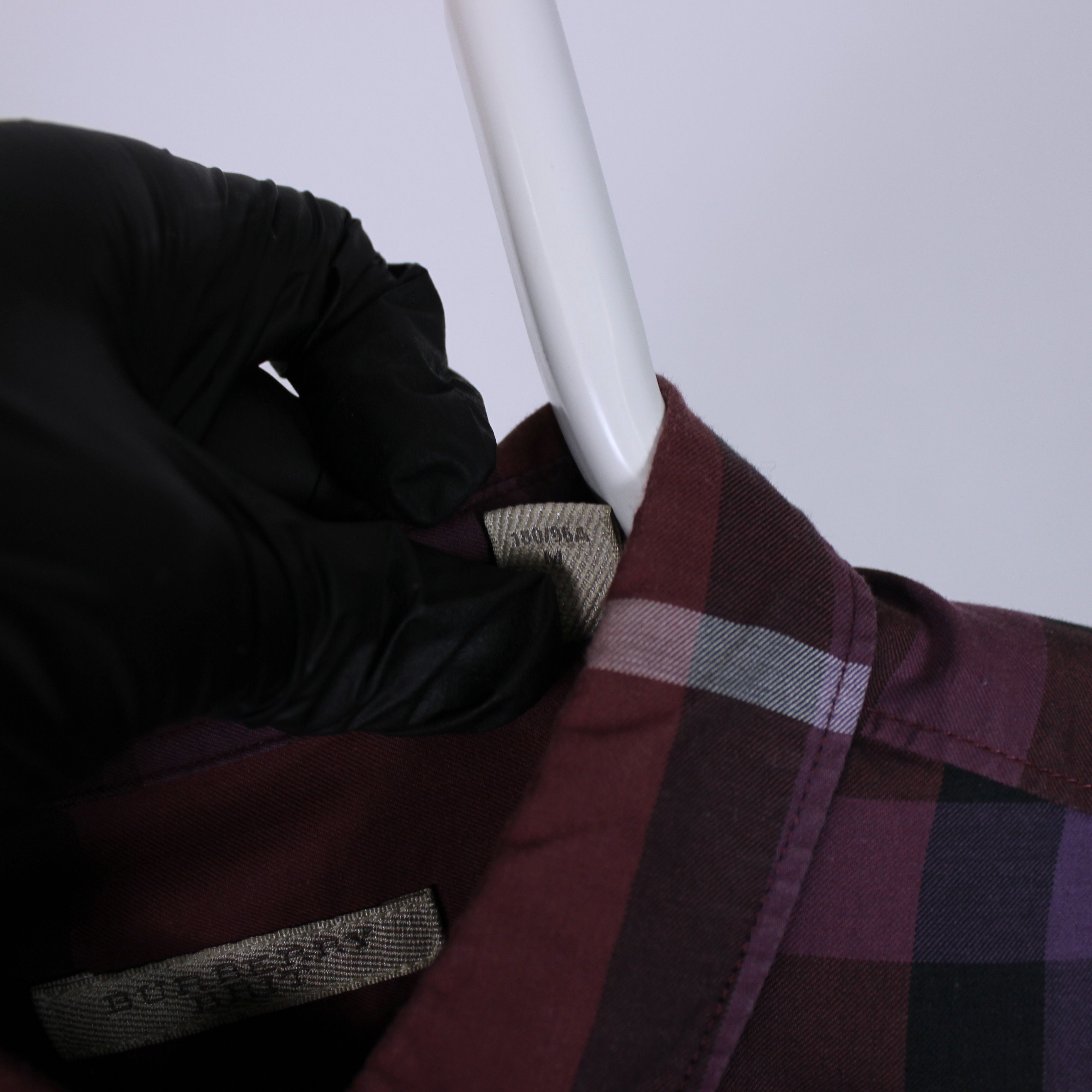 Burberry Burberry vintage button Ups shirt nova purple M cotton Size US M / EU 48-50 / 2 - 7 Thumbnail