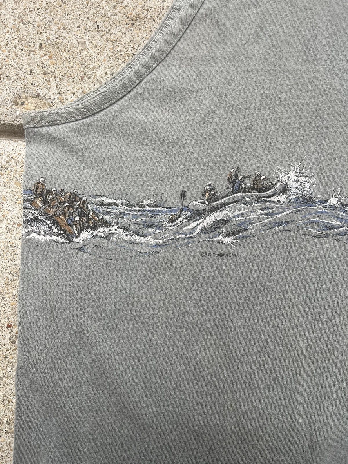 AAA × Alstyle × Vintage Vintage Whitewater Rafting AOP All Over Print Tanktop Size US L / EU 52-54 / 3 - 2 Thumbnail
