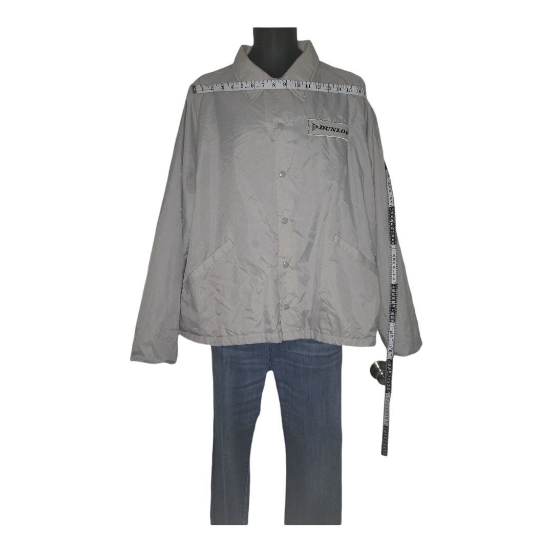 Dunlop Vintage Dunlop Swingster Jacket Men Sz XXL 80s Gray Embroide Size US XXL / EU 58 / 5 - 3 Thumbnail