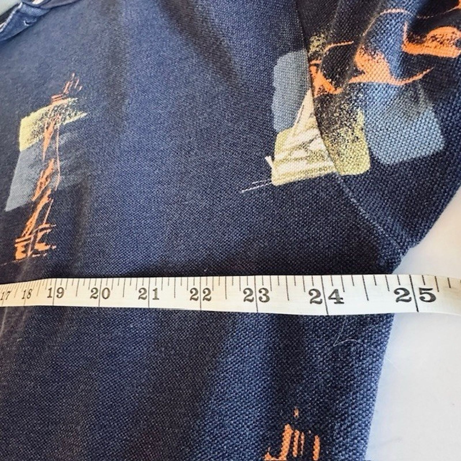Nautica Nautica Vintage Lighthouse & Sailboat Print Polo Mens XXL Size US XXL / EU 58 / 5 - 10 Thumbnail