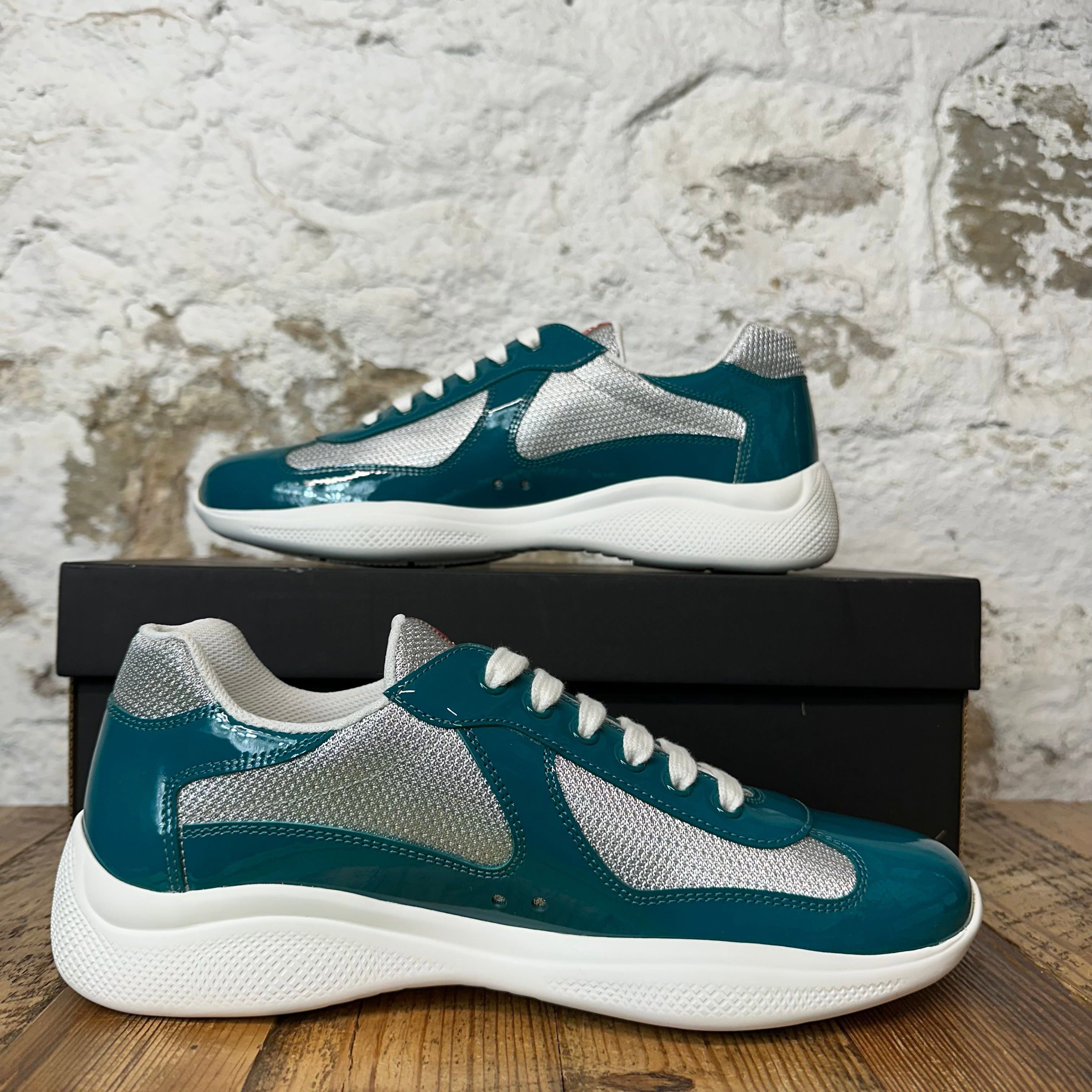 Prada Prada Americas Cup Laguna Patent Sneaker Size 8.5 NEW Size US 8.5 / EU 41-42 - 2 Thumbnail