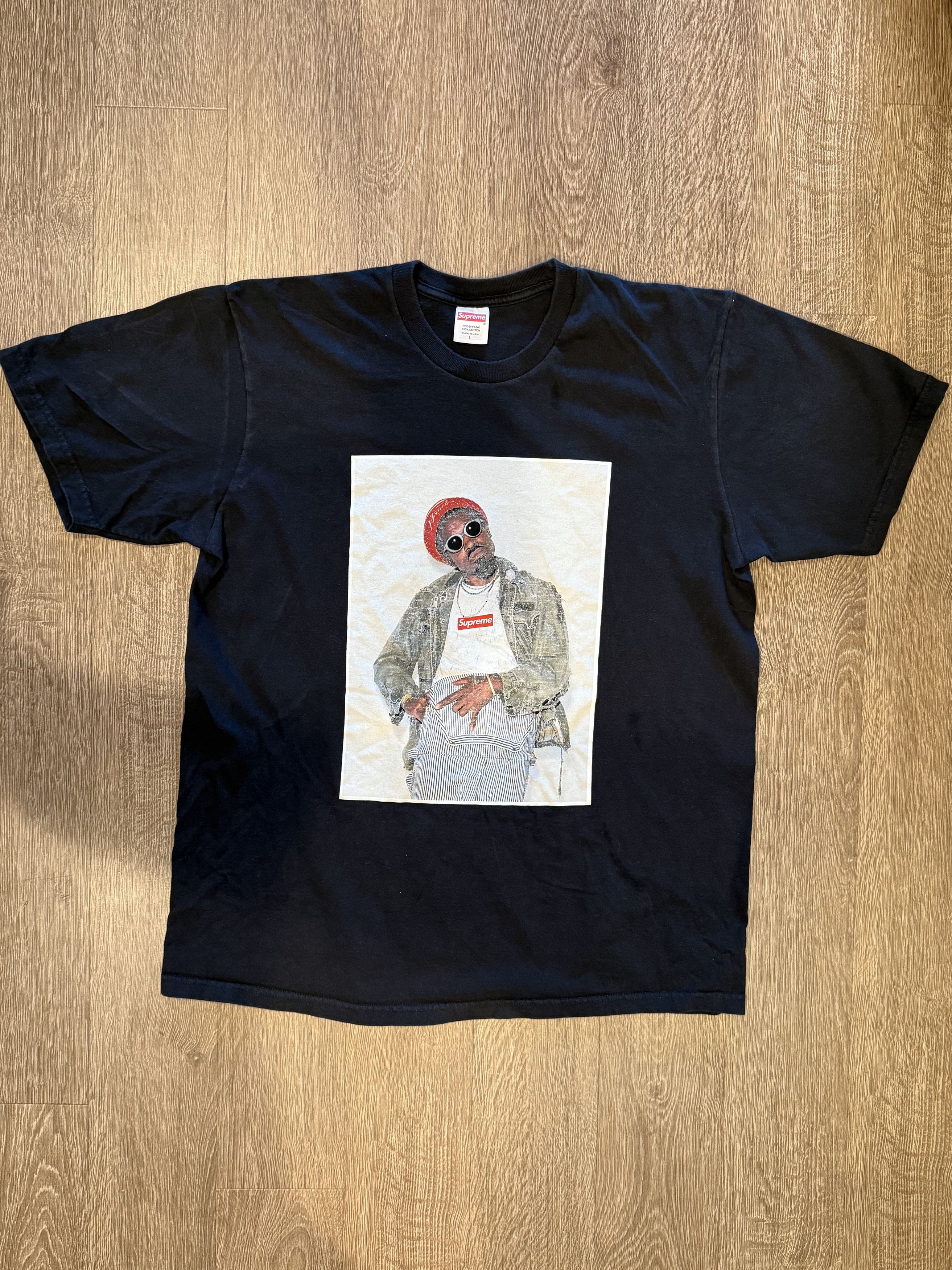 USED シュプリーム　アンドレ3000 Tシャツ　白 Supreme - Andre 3000 Tee - UG.SHAFT