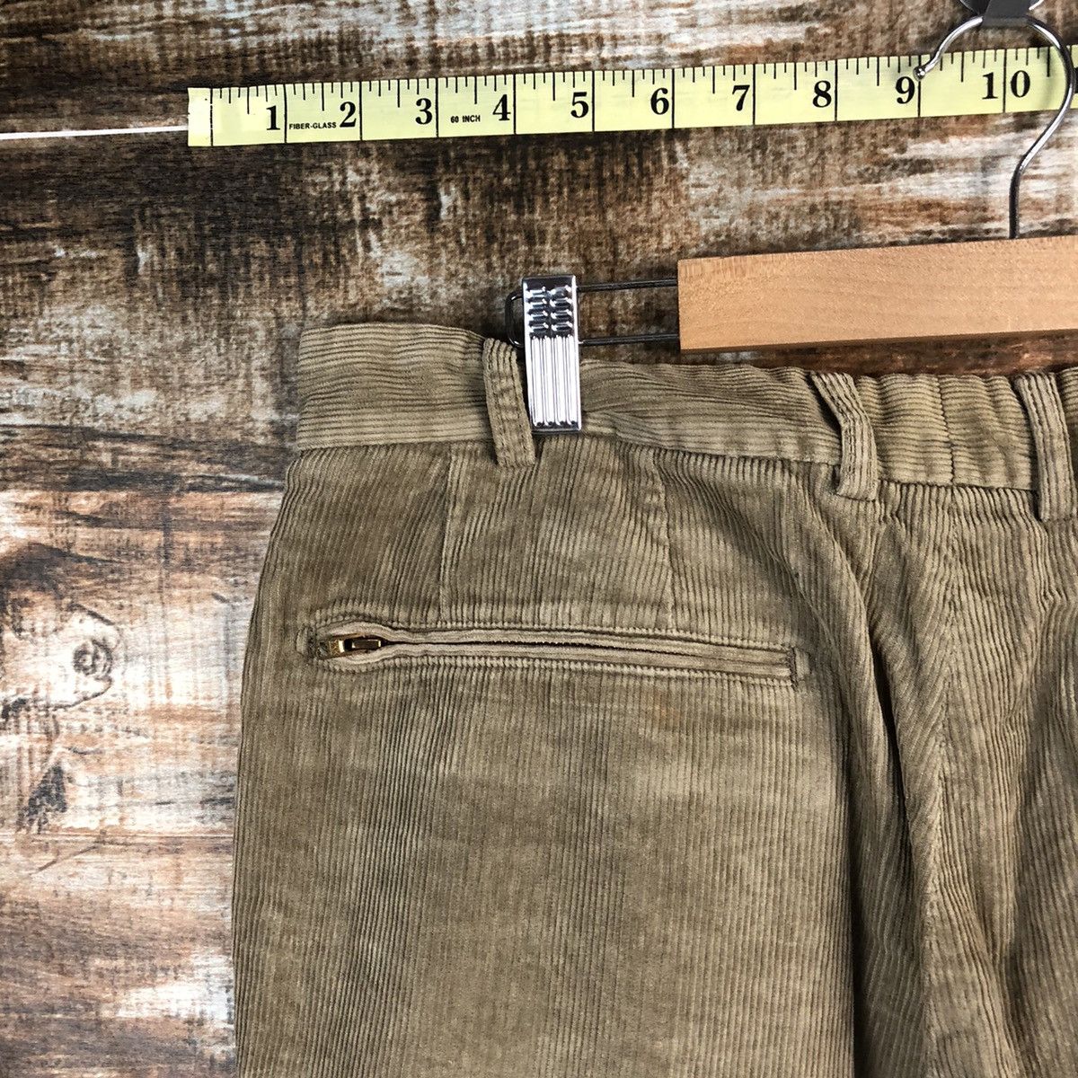 Japanese Brand Inspire Brown vintage Conduroy Pants #A1417 Size US 36 / EU 52 - 16 Thumbnail