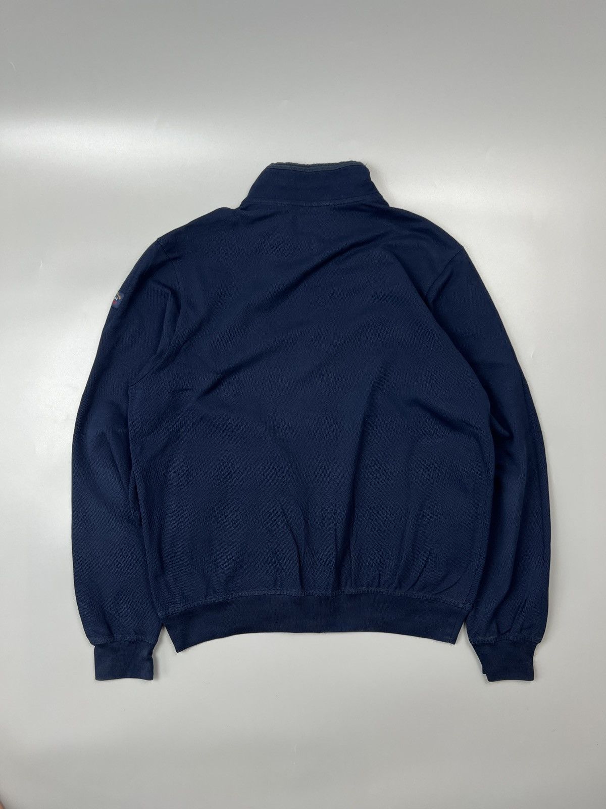 Paul & Shark Paul Shark Blue Cotton Full Zip Bomber Jacket (Y0464) Size US M / EU 48-50 / 2 - 12 Thumbnail
