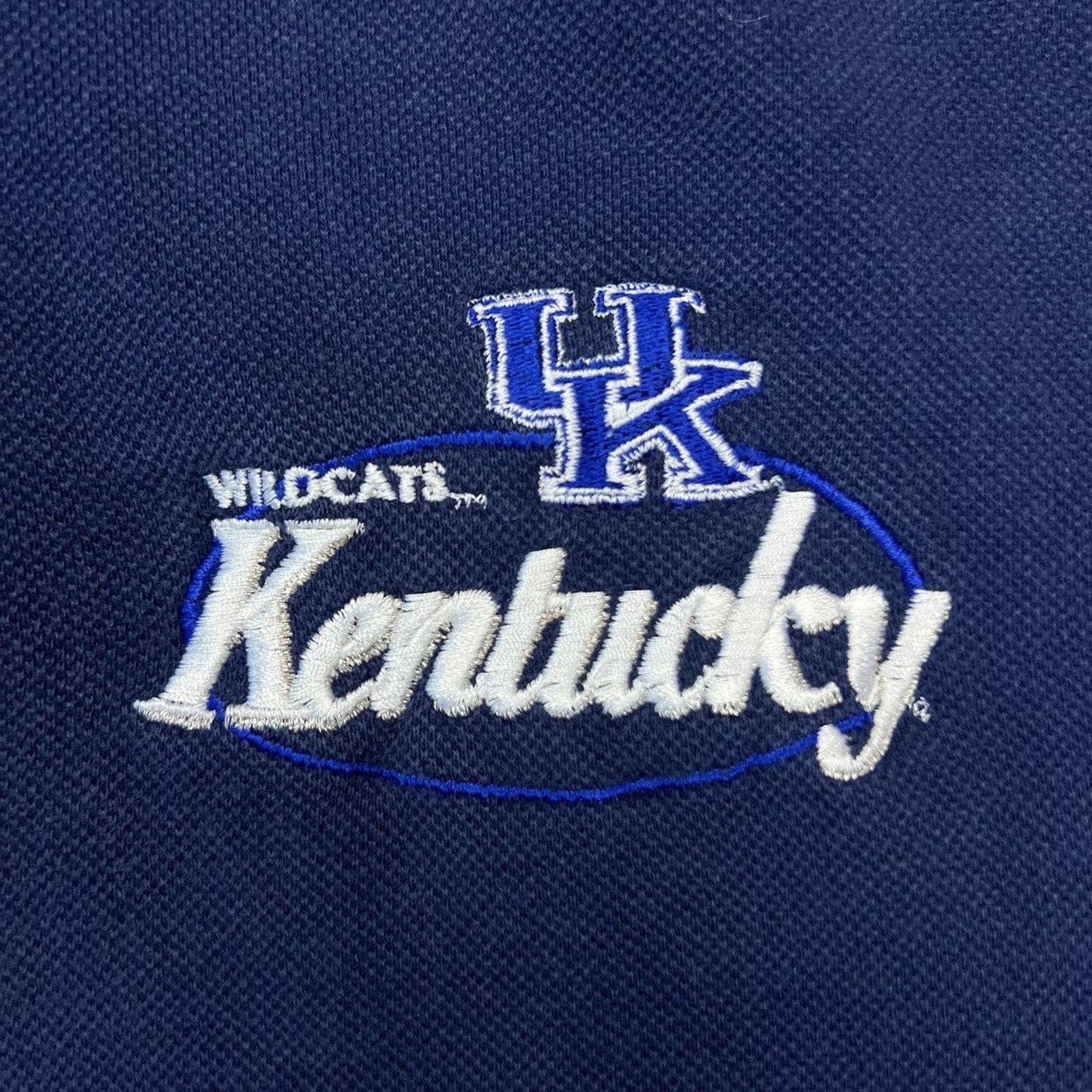 NCAA × Vintage Pro Player University Kentucky Wildcats Sweatshirt 1/4 Zip Size US M / EU 48-50 / 2 - 2 Thumbnail