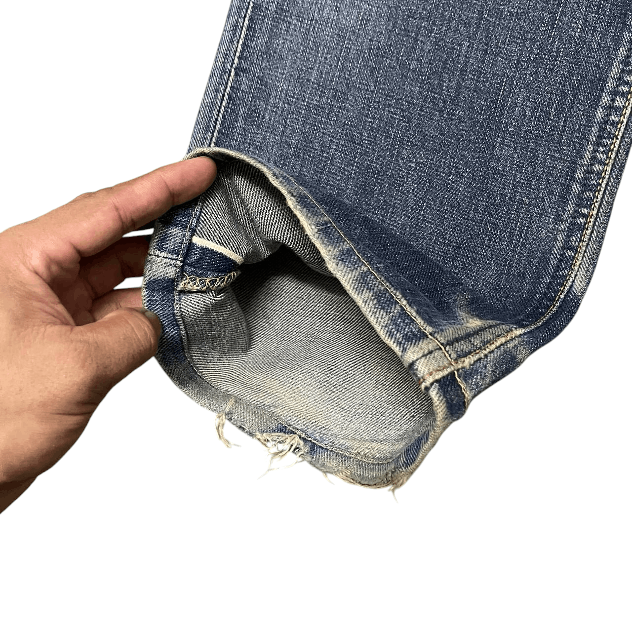 Lee Vintage Lee Riders Half Selvedge Denim Size US 30 / EU 46 - 4 Thumbnail