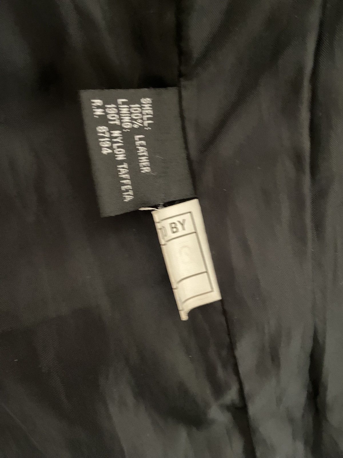 Other New York Direct Action Genuine Leather Long Coat Black L Size US L / EU 52-54 / 3 - 6 Thumbnail