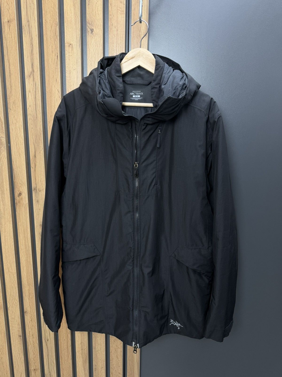 Arc'teryx Arc’teryx Khuno Black Hooded Windstopper Jacket Mens M Size US M / EU 48-50 / 2 - 7 Thumbnail