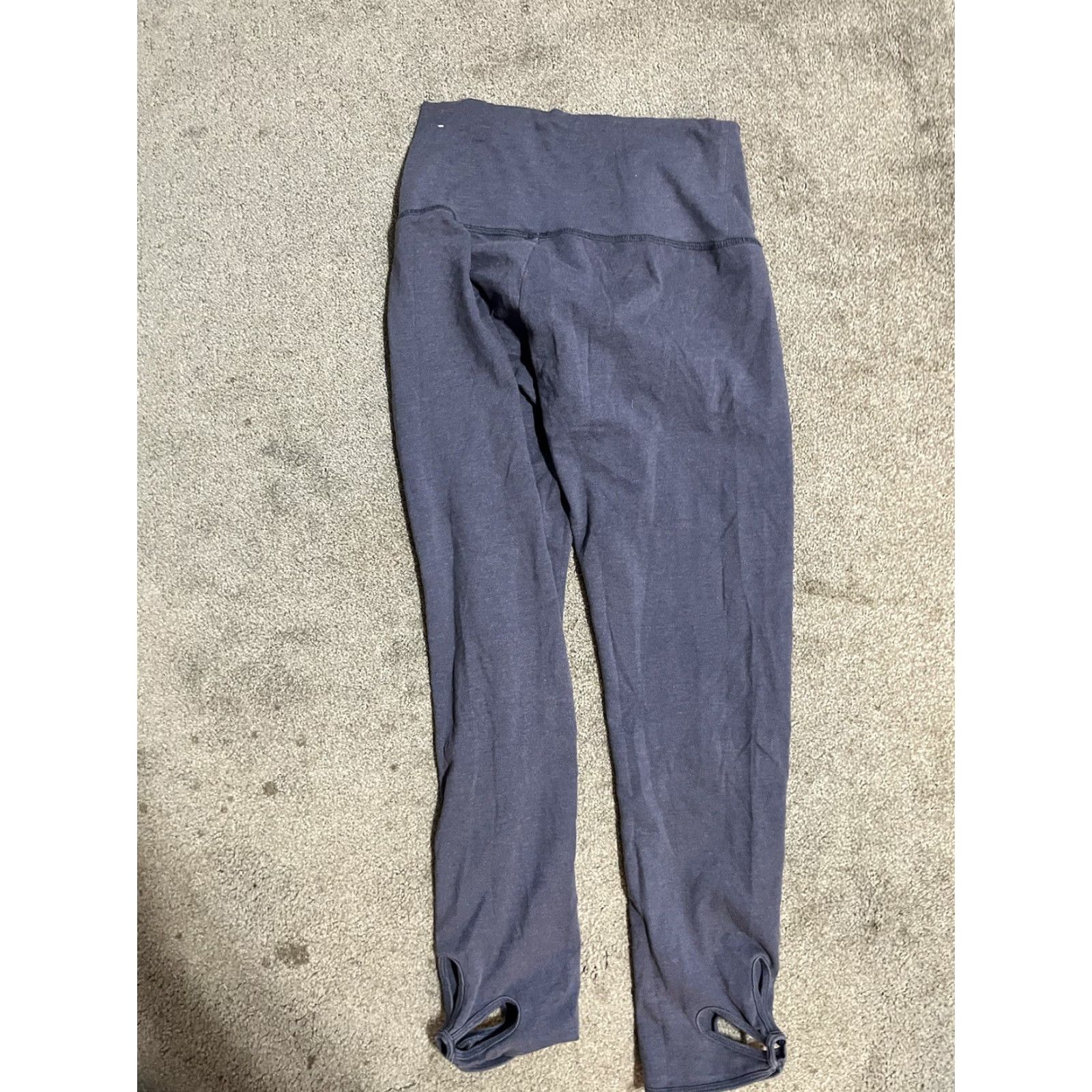 Vintage Aerie Chill Play Move Leggings Womens M Blue Solid Activewear Size 32" / US 10 / IT 46 - 3 Thumbnail