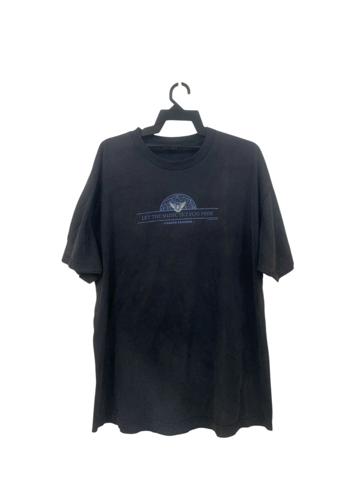 Band Tees Vintage Santana 90s Size US XL / EU 56 / 4 - 3 Thumbnail