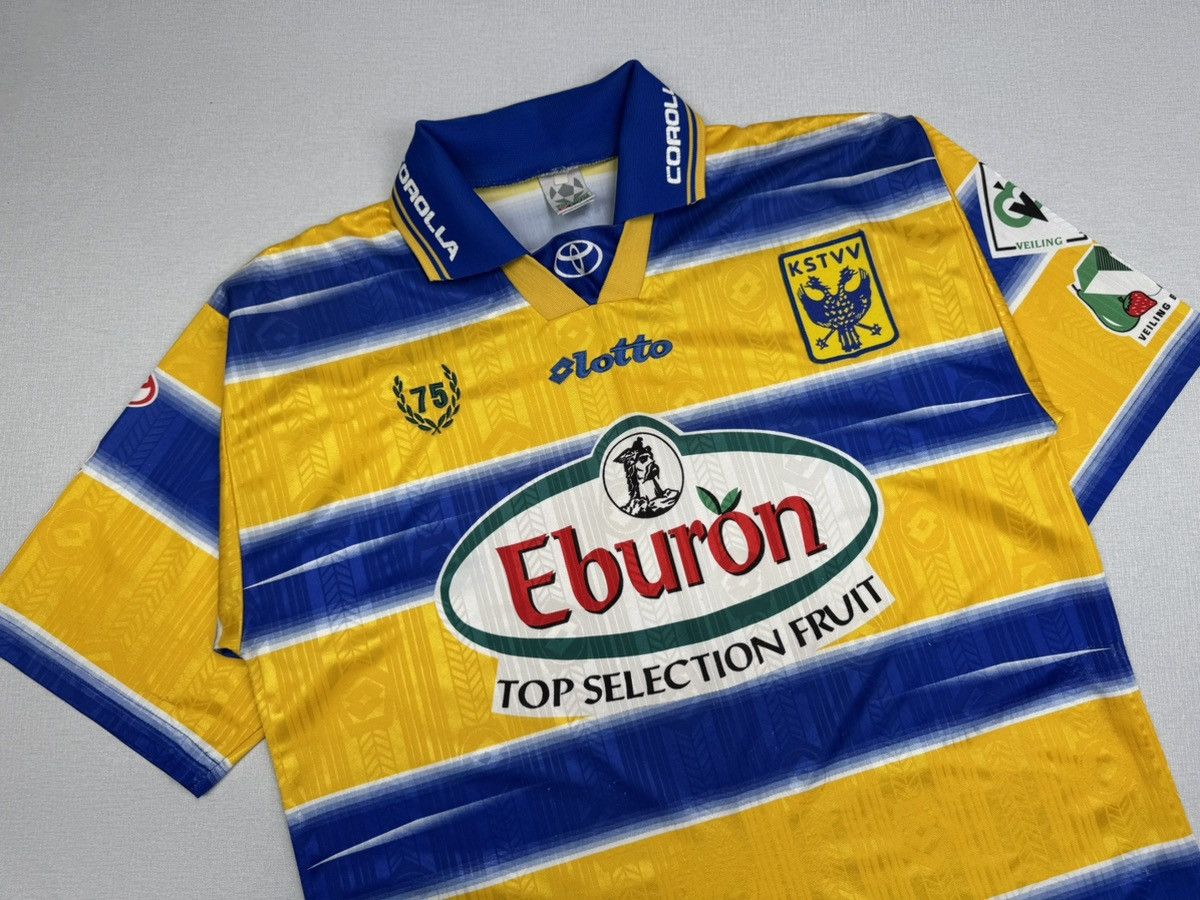 Lotto Sport × Vintage Men’s Vintage Lotto Sint-Truiden 1999 Jersey Soccer Shirt Size US XL / EU 56 / 4 - 2 Thumbnail