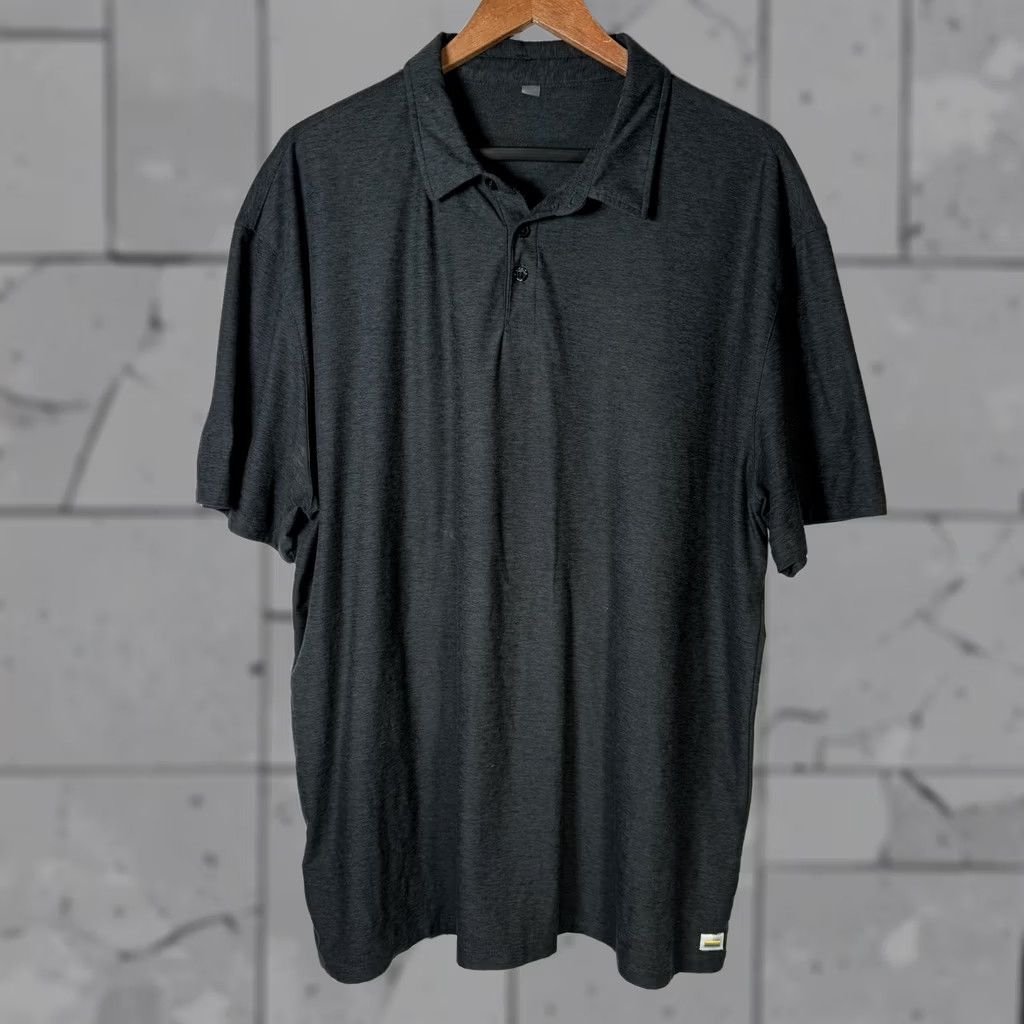 Vuori Vuori Polo Shirt Mens Size XL Gray Athletic Stretchy Size US XL / EU 56 / 4 - 1 Thumbnail
