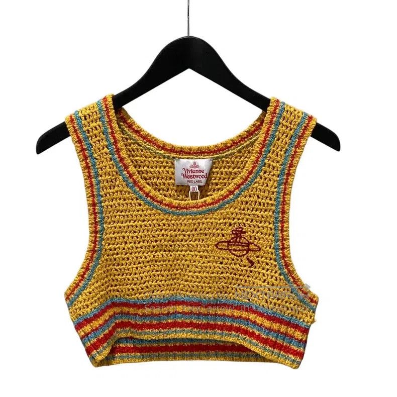 Vivienne Westwood Vivienne Westwood size 00 Crochet Short Vest Size S / US 4 / IT 40 - 1 Thumbnail