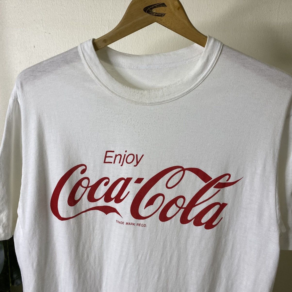 Coca Cola Vintage 1990s Coca Cola Promo T Shirt Size US L / EU 52-54 / 3 - 2 Thumbnail