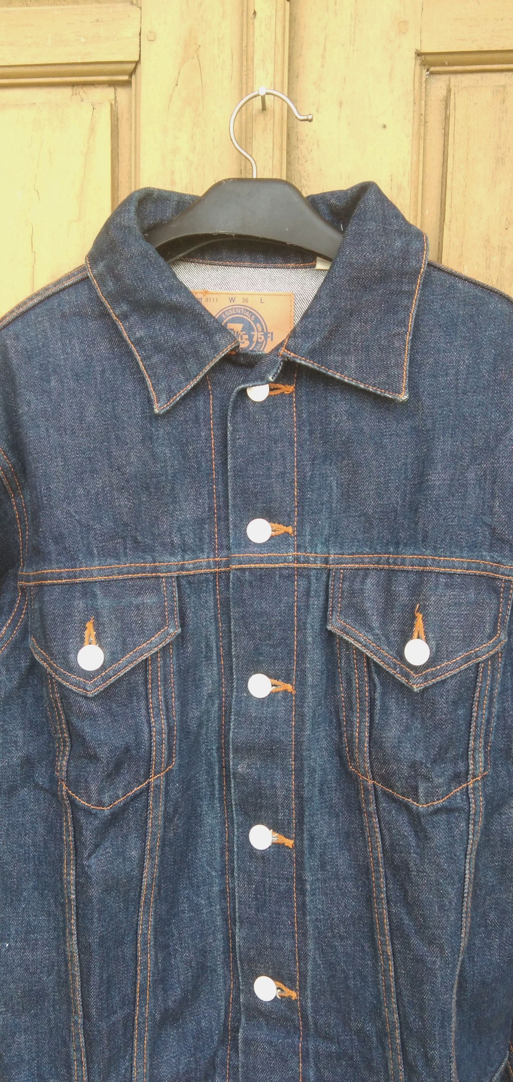 Japanese Brand Good enough selved blu denim jacket Size US M / EU 48-50 / 2 - 2 Thumbnail