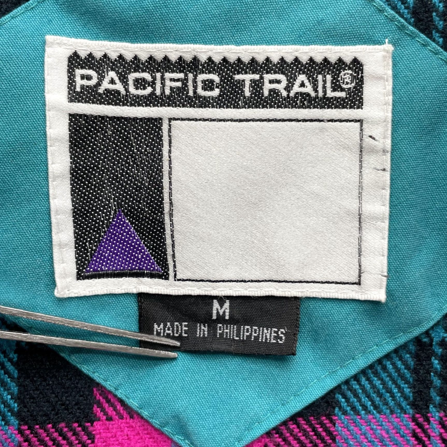 Vintage VINTAGE Pacific Trail Jacket Women's Med Parka Hooded Anorak Blue 90s Rain Wind Soft-shell Coat/ Coat Vintage Parka Jacket Size M / US 6-8 / IT 42-44 - 7 Thumbnail