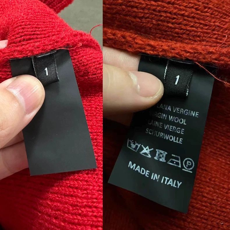 Raf Simons Raf Simons Damaged silhouette embroidered sweater-2506 Size US S / EU 44-46 / 1 - 6 Thumbnail