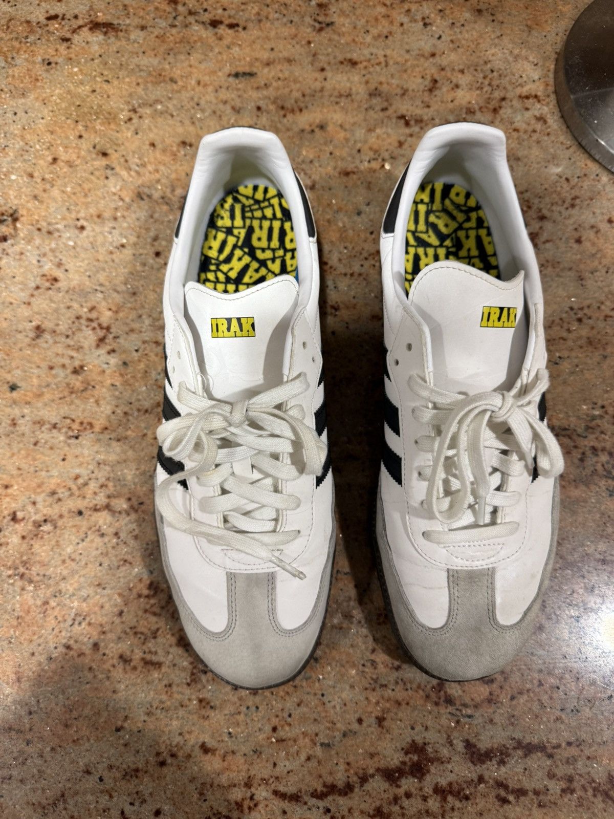 Adidas × IRAK IRAK x adidas Samba “White/Black” (2022 Release) Size US 11.5 / EU 44-45 - 2 Thumbnail