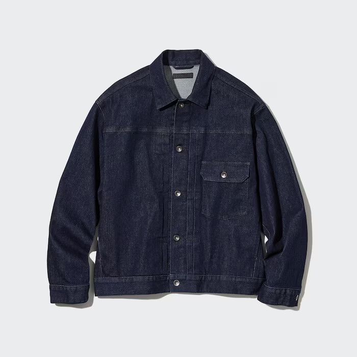 Uniqlo Denim Trucker Jacket Size US XS / EU 42 / 0 - 1 Thumbnail