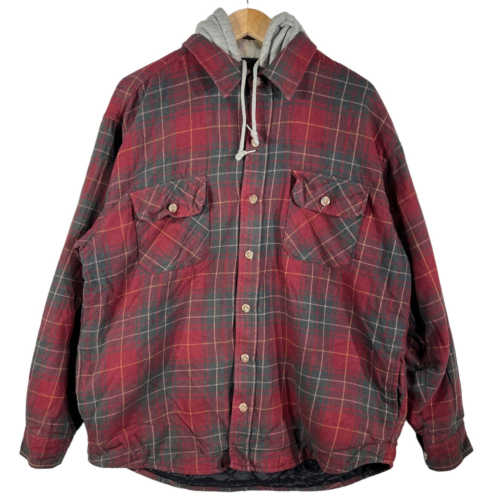 Field and stream hooded flannel jacket sale