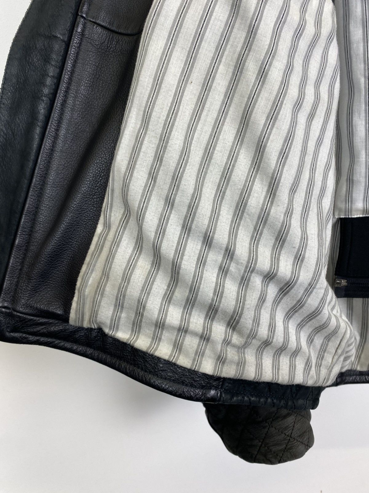 BMW Vintage The Spirit Of Touring BMW Leather Full Zip Jacket Size US M / EU 48-50 / 2 - 14 Thumbnail