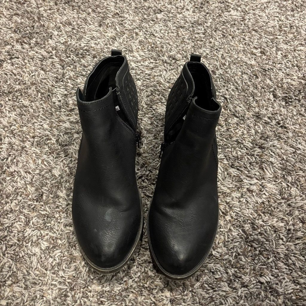 Maurice Lacroix Maurice’s Black Ankle Boots Size US 10 / IT 40 - 4 Thumbnail