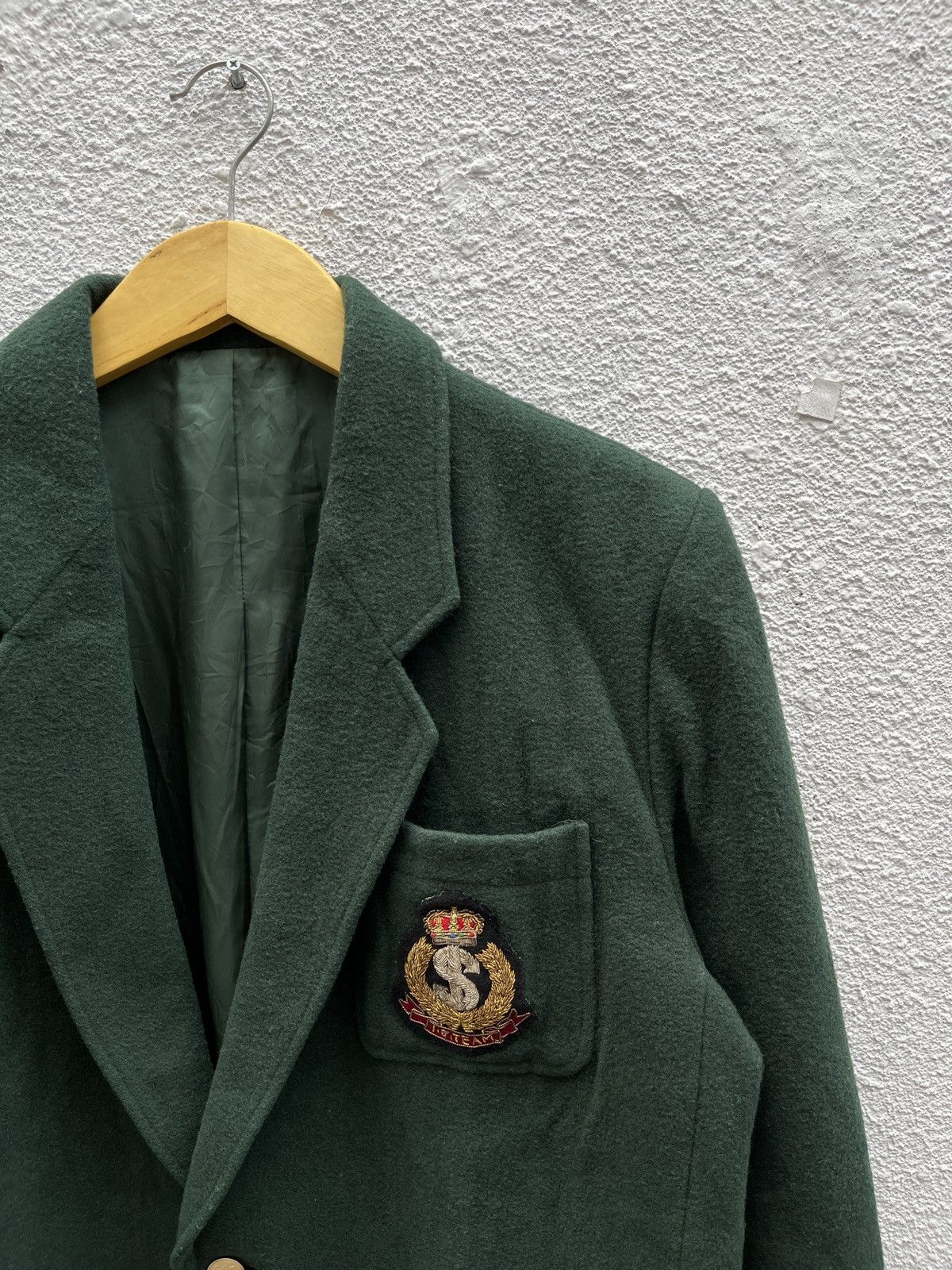 Issey Miyake 80’s Vintage Issey Miyake Sport IS Team Wool Blazer Size 44R - 4 Thumbnail